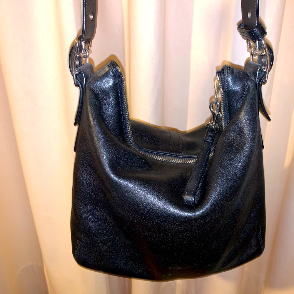 Coach black tote
